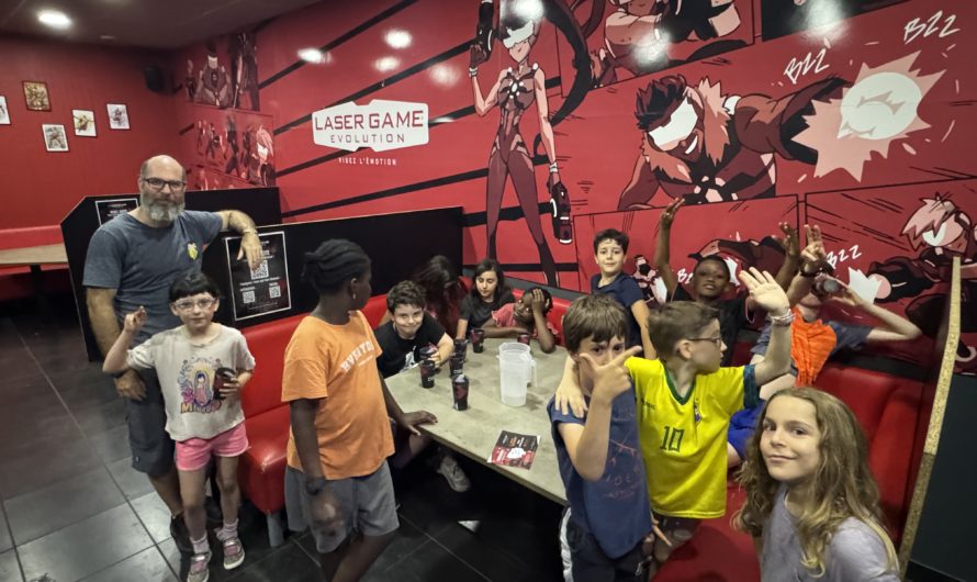 Fin de saison en beauté avec notre sortie Laser Game à Charenton